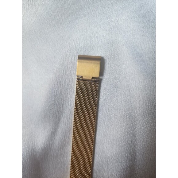 Ibso Boerni Albisino Womens Stainless Steel Gold Watch Adjustable Silver Faced - Picture 9 of 10